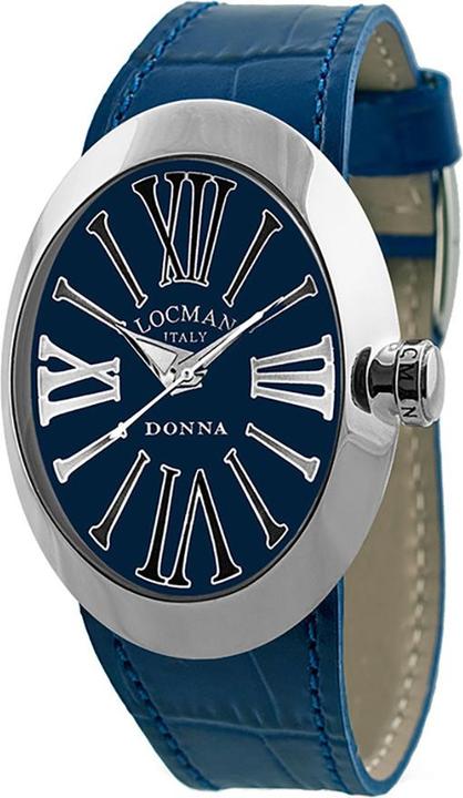 Immagine prodotto Locman Italia Orologio da donna Donna blu Ref. 0410 (Orologio da polso analogico, 34.50 mm)