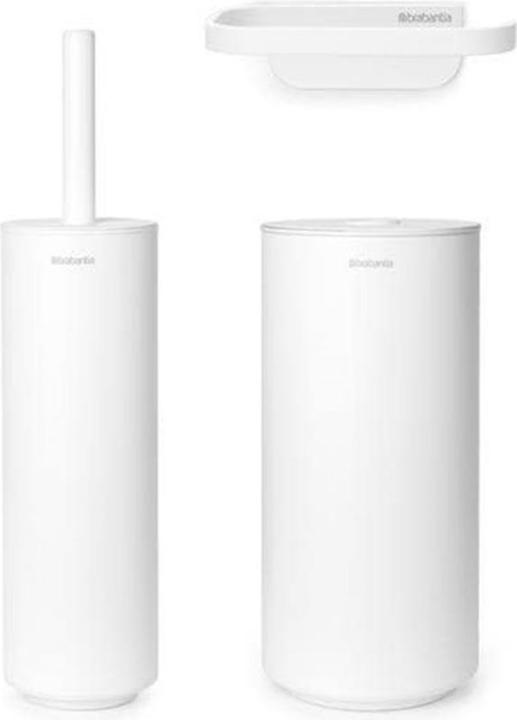 Image du produit Brabantia Accessoires de salle de bain Mindset 3 pièces, blanc
