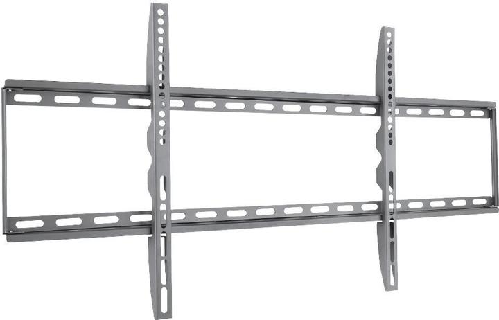 Techly Wandhalterung für LCD TV LED 42"-80",Slim fix, schwarz (Wand, 80", 60 kg)