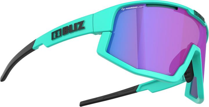 Actual product image Bliz Fusion Nano Optics Nordic Light (Matt Turquoise, Turquoise, Black, Begonia, Violet w Blue Multi)