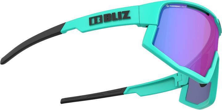 Actual product image Bliz Fusion Nano Optics Nordic Light (Matt Turquoise, Turquoise, Black, Begonia, Violet w Blue Multi)