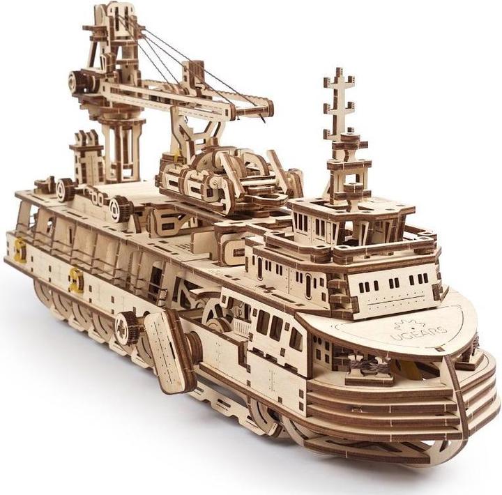 Actual product image Ugears Research vessel