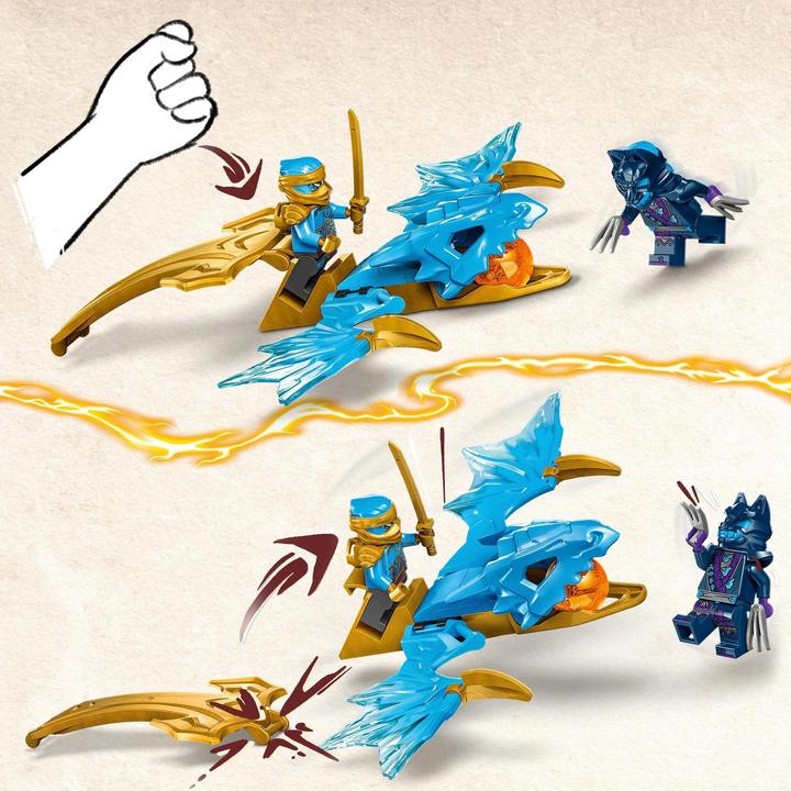 Actual product image LEGO 71802 Nyas Dragon Glider (71802, LEGO Ninjago)
