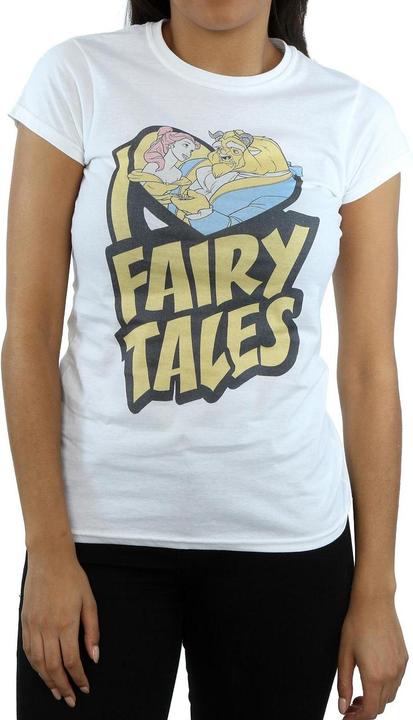 Immagine prodotto Disney Beauty And The Beast I Love Fairy Tales Maglietta Donna (XL)