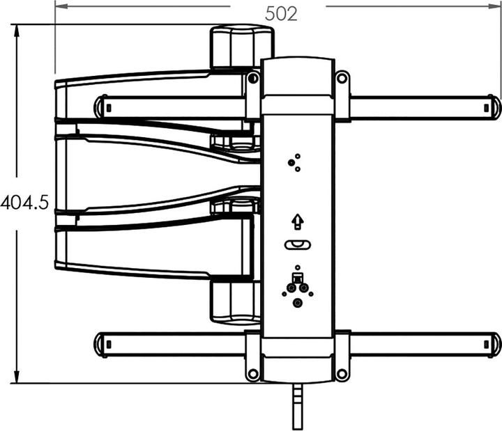 Immagine prodotto Sanus Montaggio a parete VMF720 - argento (Muro, 55", 24.95 kg)