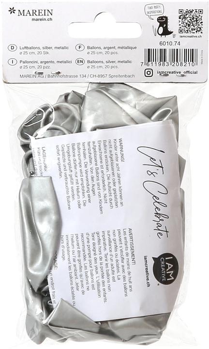Image du produit I Am Creative Ballons de baudruche