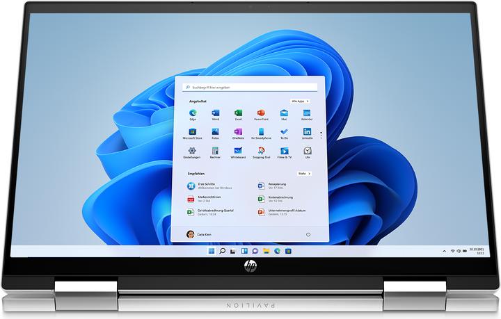 Produktbild HP Pavilion x360 (14", Intel Core i7-1165G7, 16 GB, 512 GB, DE)
