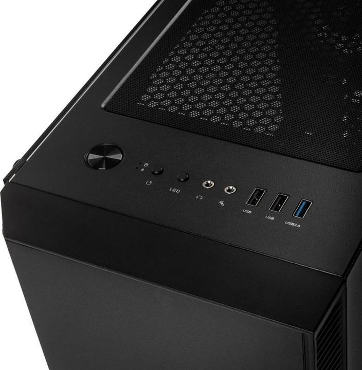 Produktbild Zalman R2 Black Computergehäuse Midi Tower Schwarz (ATX, mATX, Mini-ITX, E-ATX)
