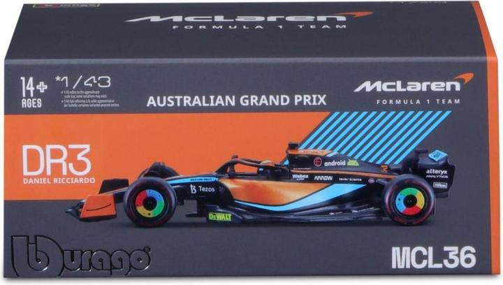 Immagine prodotto Bburago McLaren Mercedes F1
