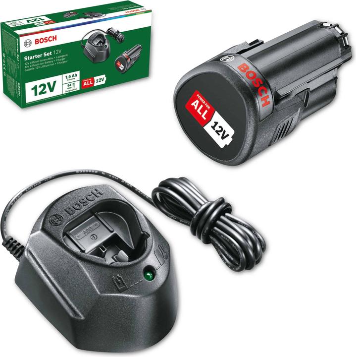 Immagine prodotto Bosch Home & Garden Starter set 12V (1x1,5 Ah, GAL 1210 CV) (12 V)