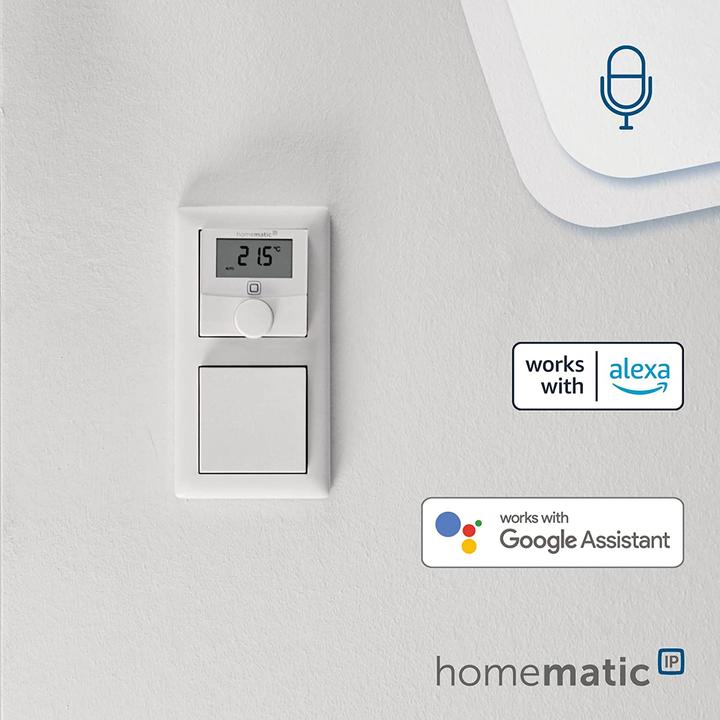 Actual product image EQ-3 Wall thermostat Brand switch