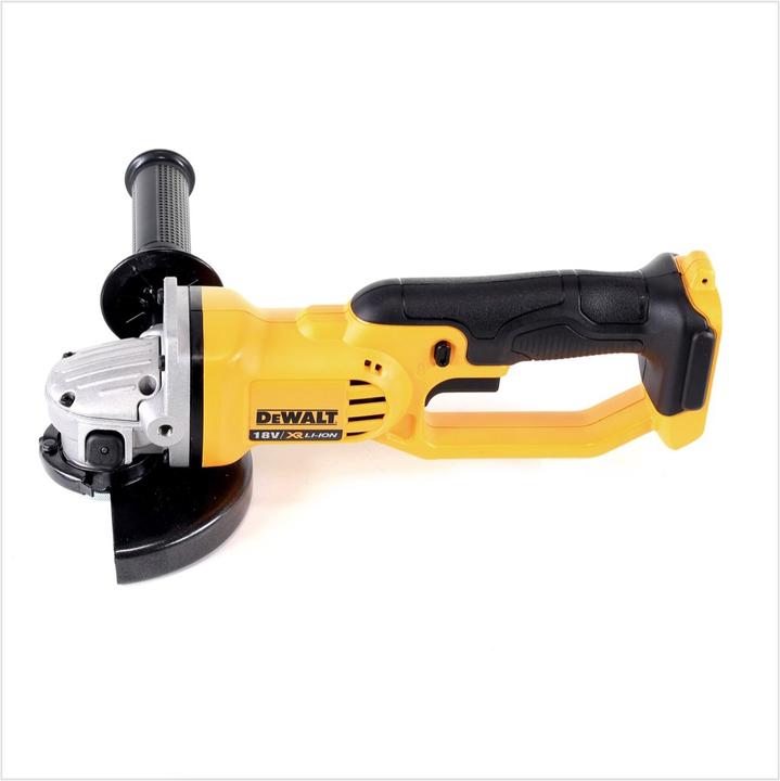 Actual product image DeWalt DCG 412 Battery angle grinder 18V 125mm + 1x battery 5.0Ah - without charger (125 mm)
