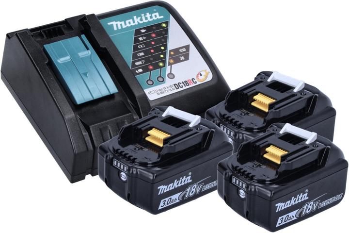 Actual product image Makita DLX 2127 J1 Battery Combo Kit DDF 482 Z cordless drill + DTD 152 cordless impact wrench + 3x A (Rechargeable battery operated)