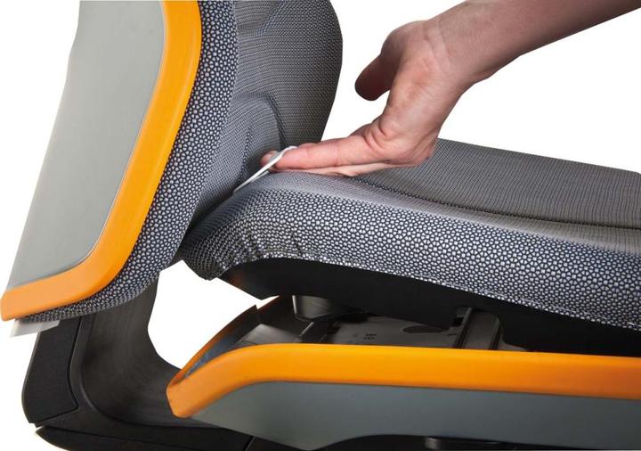 Actual product image Bimos Cushion for work chair Neon, ESD, fabric, black