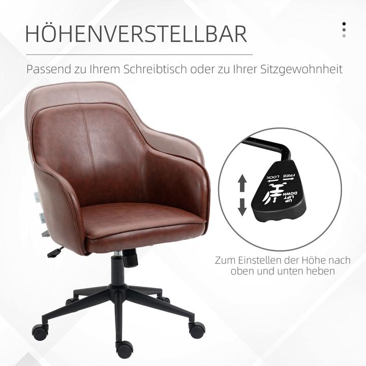 Actual product image Vinsetto Office chair with castors