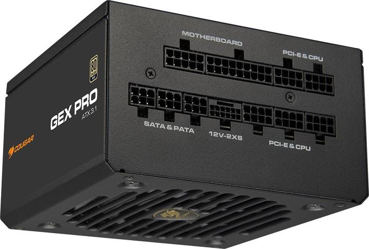 Produktbild Cougar Netzteil GEX PRO 750W ATX3.1 / 80 Plus Gold / Modular (650 W)