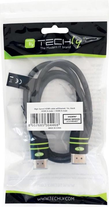 Produktbild Techly HDMI (Typ A) — HDMI (Typ A) (0.50 m, HDMI)