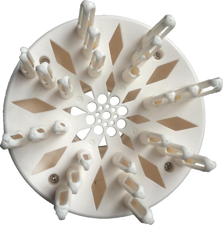 Actual product image GAMA GA.MA Diamond Caramic Ion, DC, White, Monochromatic, Hanging loop, CE, 2200 W
