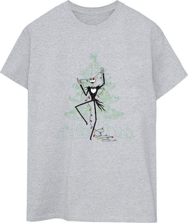 Produktbild Disney The Nightmare Before Christmas Tree Green TShirt (5XL)