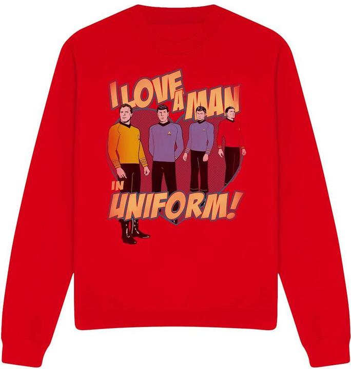 Actual product image Unisex Adult Man in Uniform Sweatshirt (S)