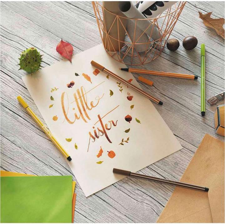 Image du produit STABILO Pen 68 Feutre Premium (Noir, 1 x)
