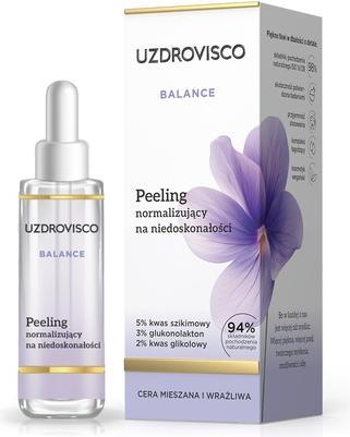 Produktbild Uzdrovisco Balance peeling normalizujący na niedoskonałości 30ml (Peeling, 30 ml)