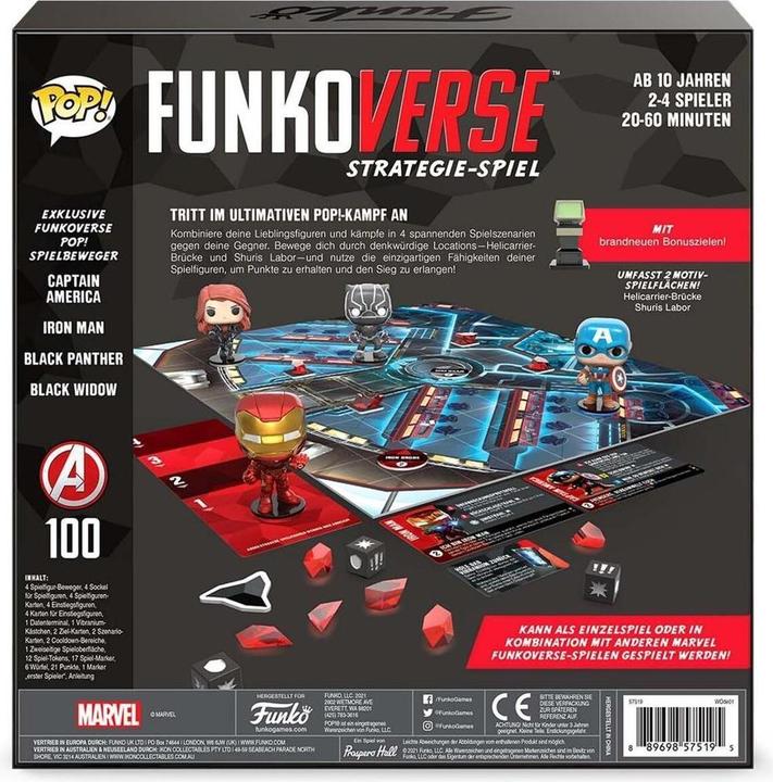 Image du produit Funko Games:Pop! Funkoverse - Marvel (Allemand)
