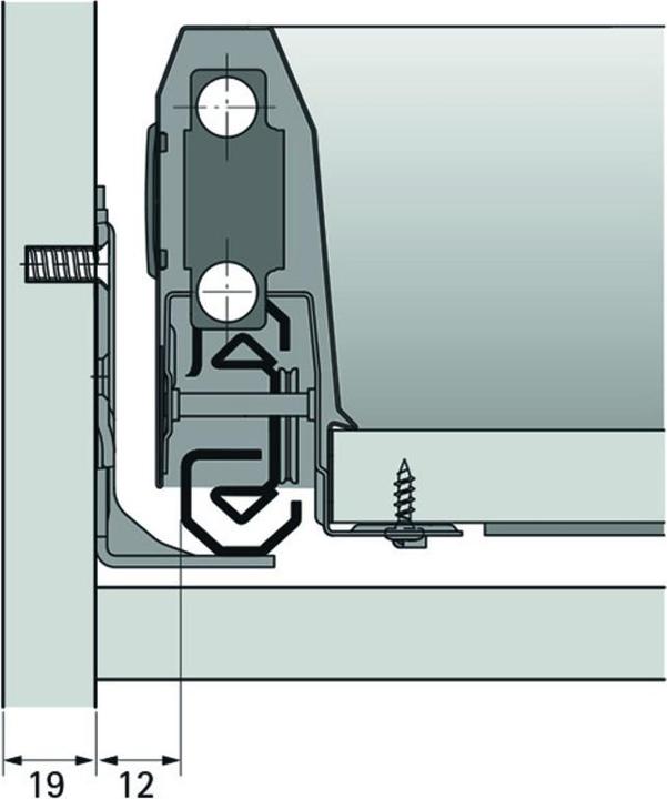 Produktbild Hettich Vollauszüge Actro Silent System
