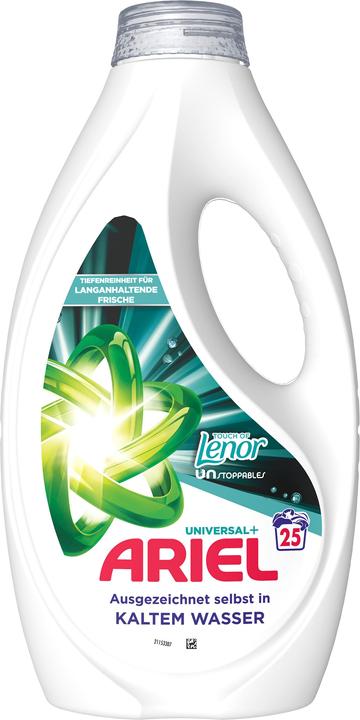 Actual product image Ariel Touch of Lenor Unstoppable (25 Washing cycles, Liquid)