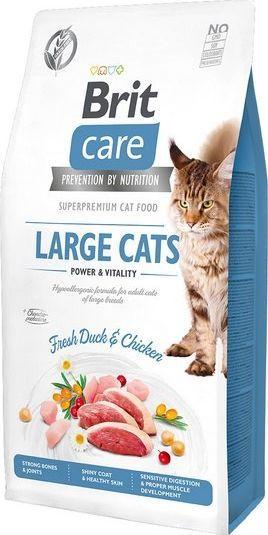 Produktbild Brit Care Cat Large cats Power & Vitality ear food for cats 2kg (Senior, 2000 g)