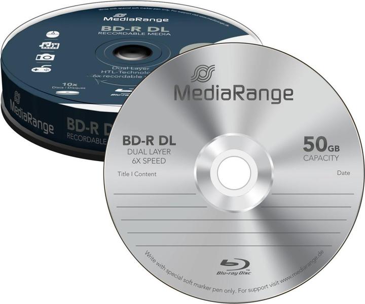 Produktbild MediaRange Bd-R (10 x)