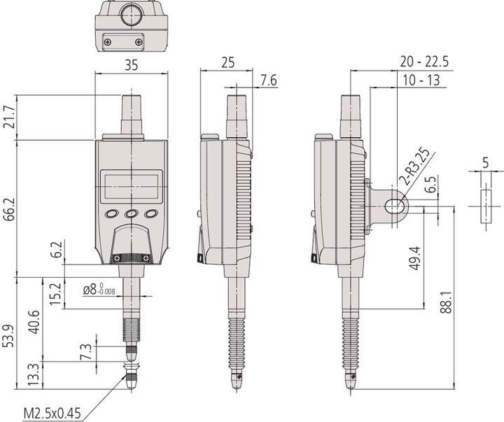 Produktbild Mitutoyo ID-N Messuhr 543-575 (1.27 cm)