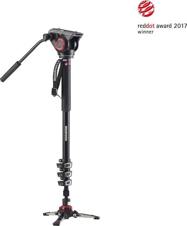 Actual product image Manfrotto XPRO 4 Fluid Video Monopod (Metal)
