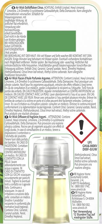 Produktbild Air Wick Duftölflakon Nachfüller Citrus