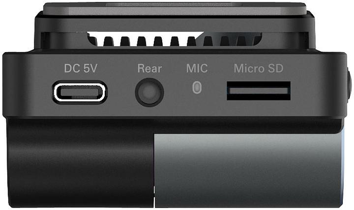 Actual product image NavGear Compact 4K dashcam with full HD rear camera, G-sensor, parking sensor, app (Accelerometer, Built-in display, Built-in microphone, GPS receiver, 4K)