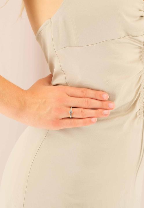 Actual product image Muau Ring frame setting (52, 950 Platinum)