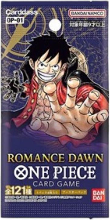Actual product image One Piece Tcg - Romance Dawn Booster Jap 01 (Japanese, Booster display)