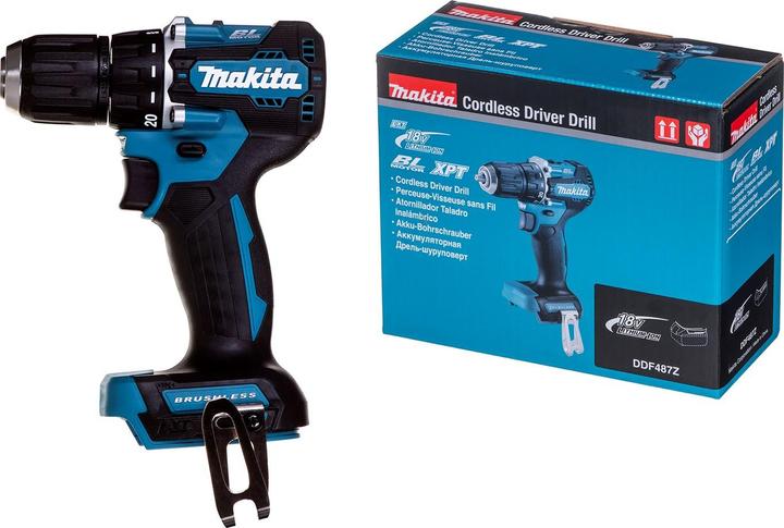 Actual product image Makita DDF487Z (Rechargeable battery operated)