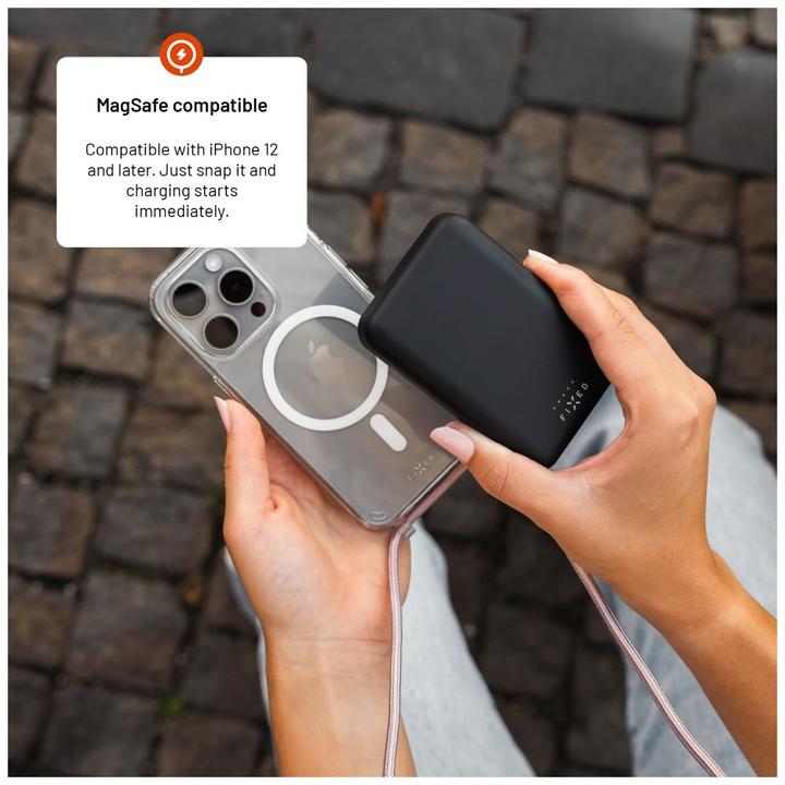 Actual product image Fixed MagZen, 6 000 mAh, Black (6000 mAh)