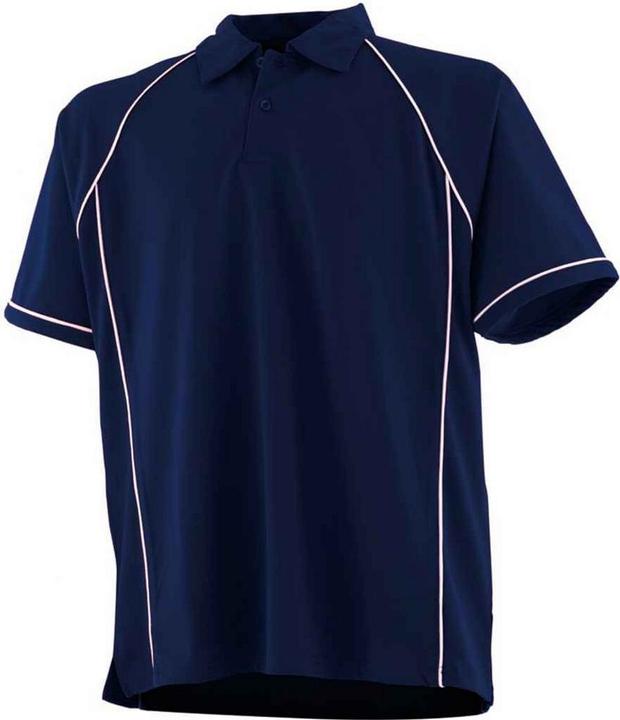 Marineblau/Weiss