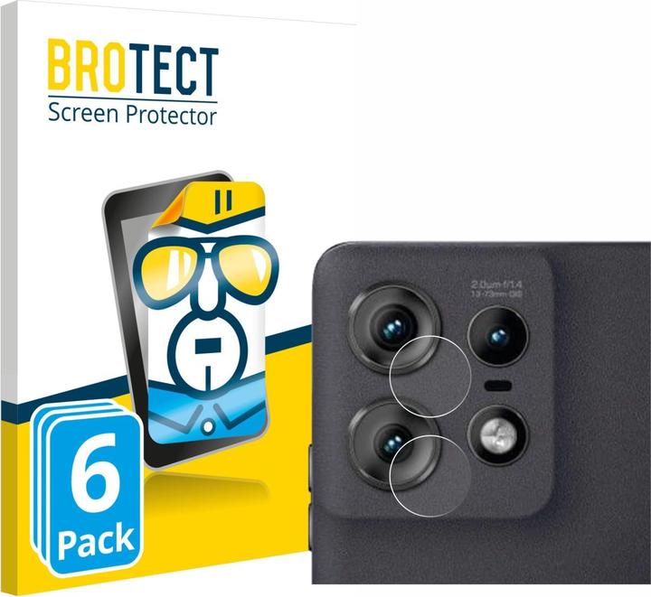 Productafbeelding BROTECT Schutzfolie Displayschutz Displayschutzfolie Folie Klar Transparent (6 Stuk, Motorola Edge 50 Pro)