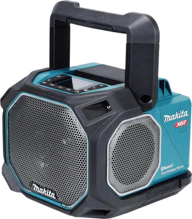 Produktbild Makita MR014G Bluetooth-Lautsprecher 14.4/18/40V- LXT XGT- Bluetooth- koppelbar- (36 h, Akkubetrieb, Netzbetrieb)