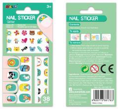 Image du produit Avenir AVE Autocollants pour ongles : Animaux