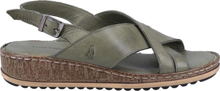 Actual product image Hush Puppies Elena Wedge Leather Sandal (36)