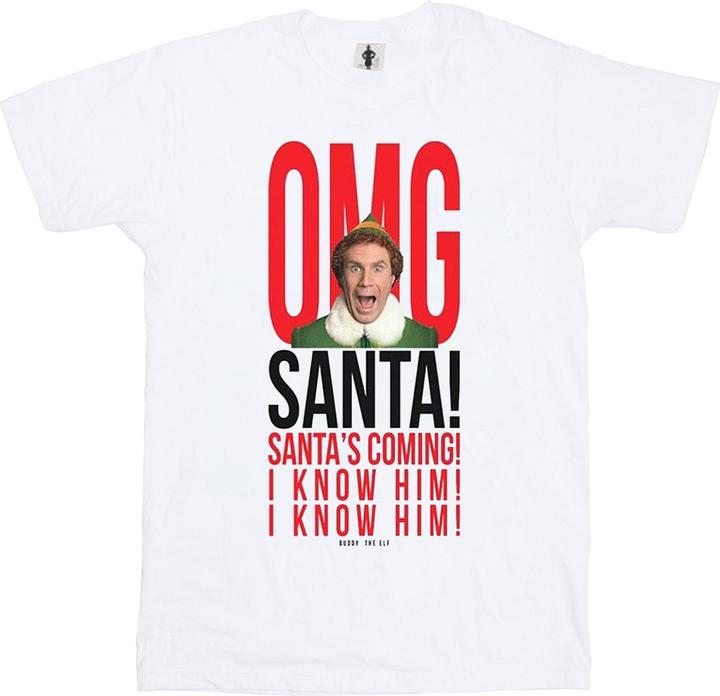 Produktbild Elf OMG Santa I Know Him TShirt (XL)