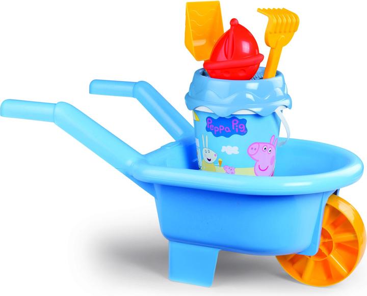 Smoby Peppa Pig Schubkarre mit Eimergarnitur