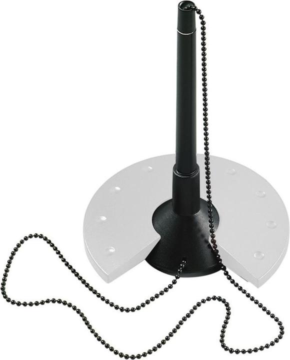 Actual product image Helit Biros stand Dimensions: 10.1 x 15 cm (Ø x H) Writing colour: black