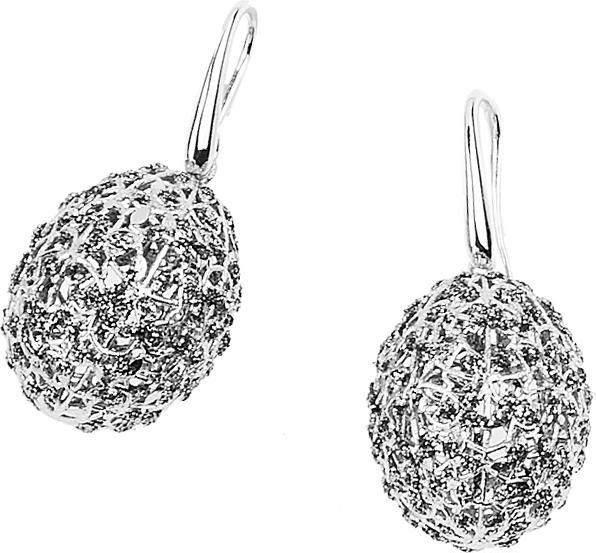 Image du produit Ottaviani Boucles d'oreilles avec diamant noir scintillant