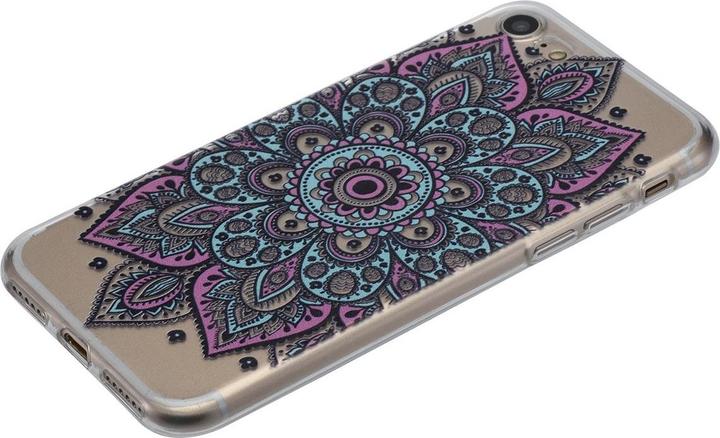 Actual product image König Design Henna Cover for Apple iPhone XS Case Protective Cover Silicone Bumper Tattoo Colourful New (Apple iPhone XS)