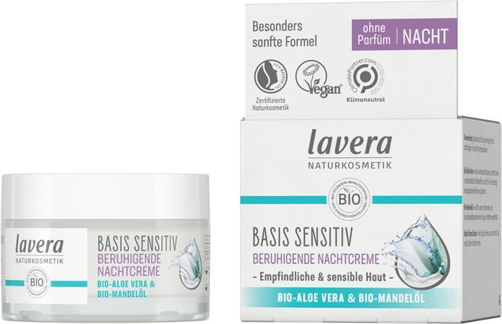 Image du produit Lavera Crème de nuit régénérante (50 ml, Nuit)